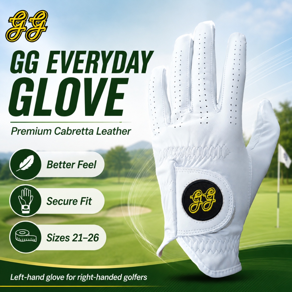 GG Everyday Cabretta Golf Glove on Golf Course